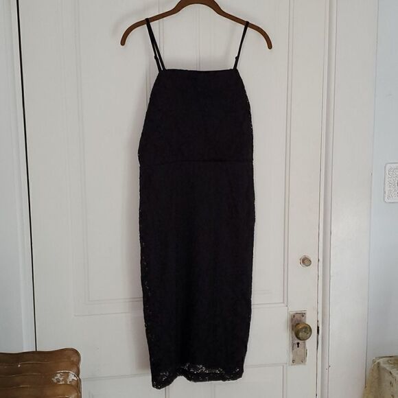 Maurices Black Lace Midi Dress - Picture 2 of 10